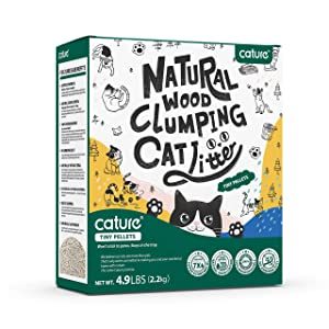 Cature Natural Wood Clumping Cat Litter