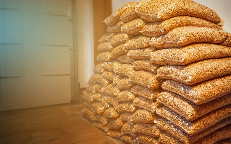 Wood Pellet Storage
