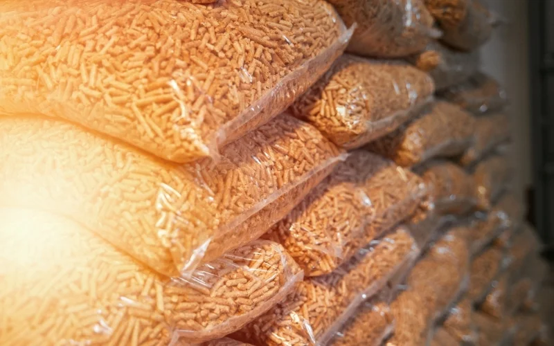 Wood Pellet Storage