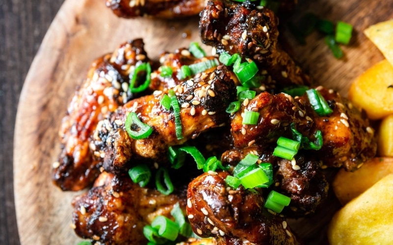 Sweet and Smoky Chicken Wings