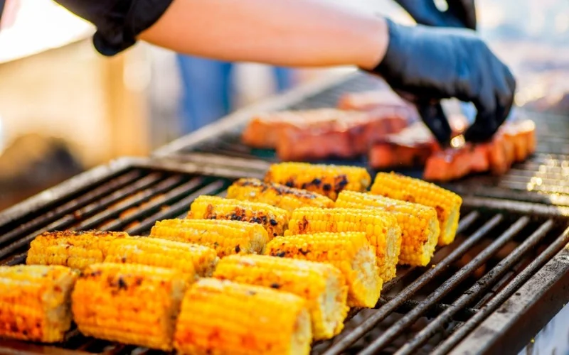 grilled corn