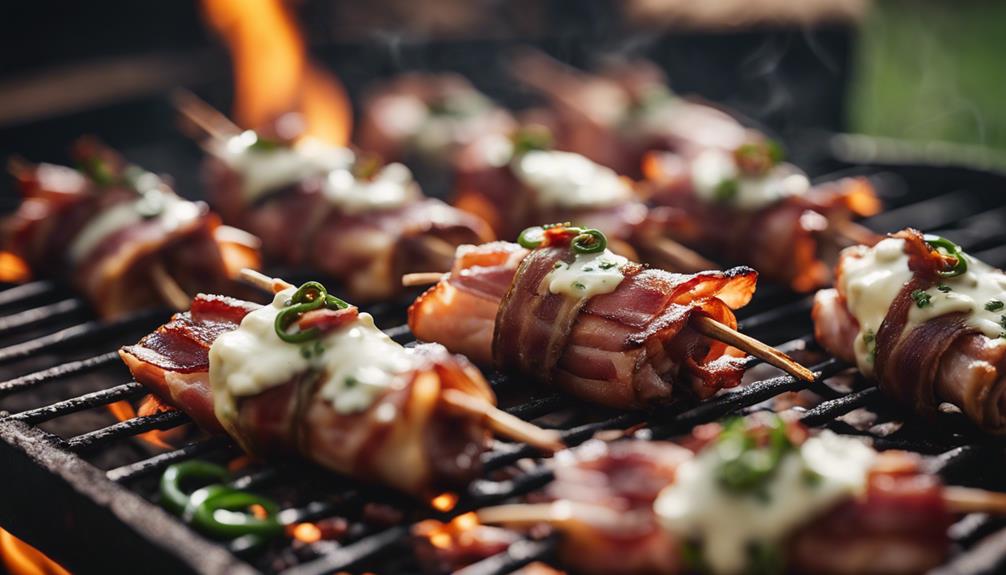 tasty bacon wrapped jalape o poppers | Pig Shots