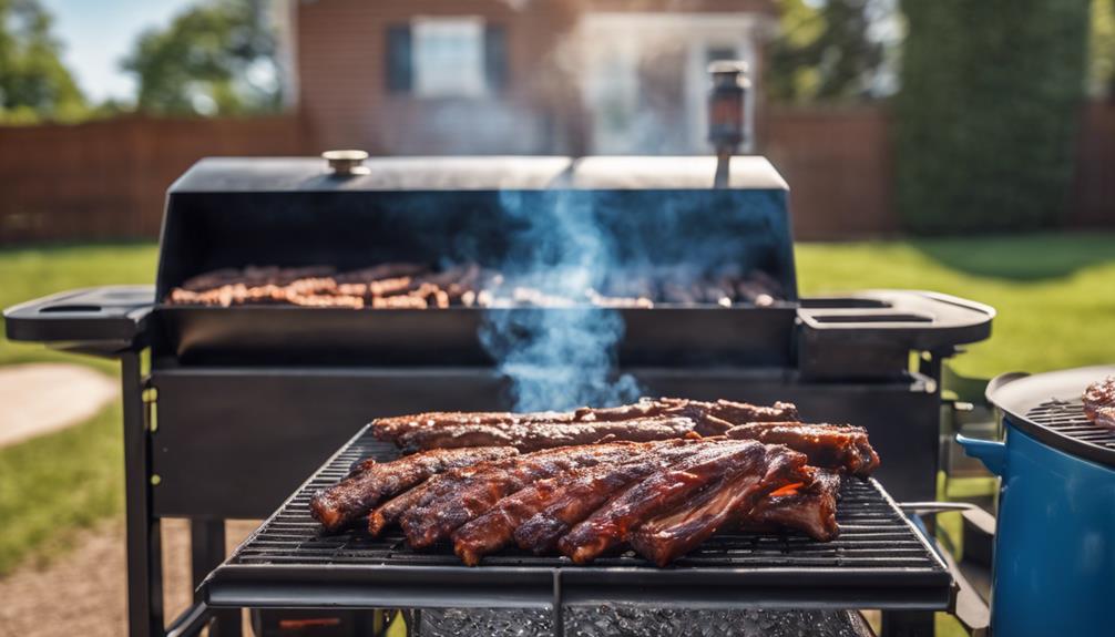 preparing the pellet grill
