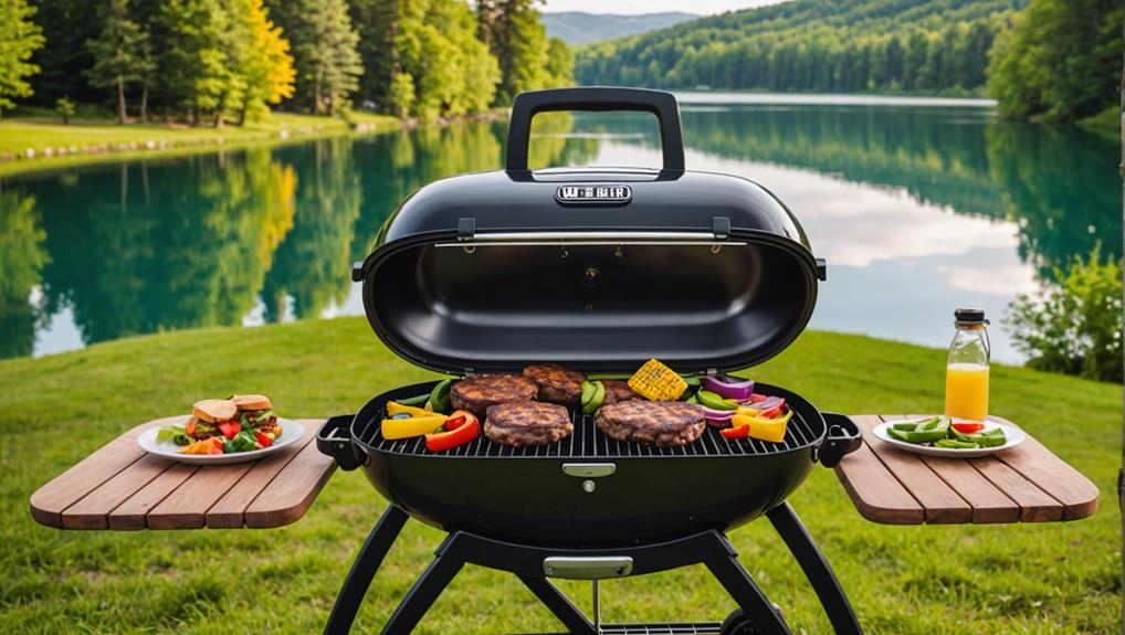 portable gas grill model