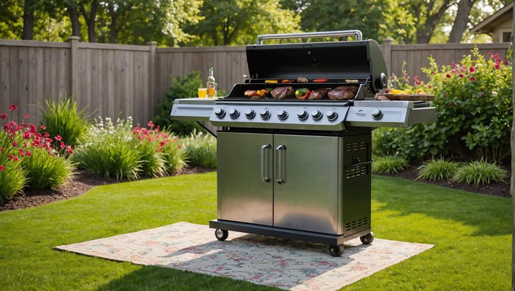 outdoor cooking with convenience