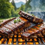 perfectly grilled tender ribs